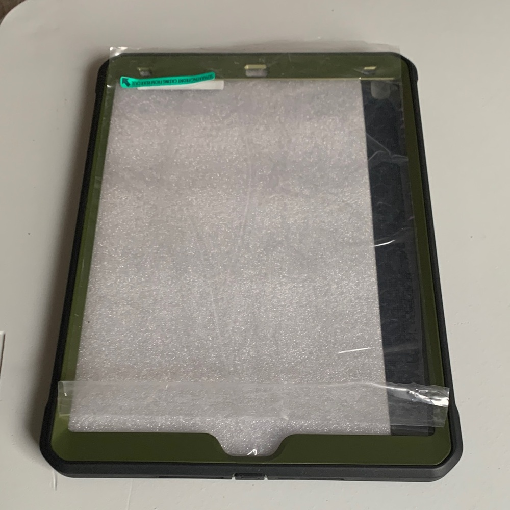 Green and Black Tablet Case